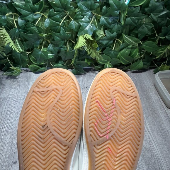 Golden Goose Ballstar Sneakers White Silver Glitter Star Size 39 - Picture 9 of 11